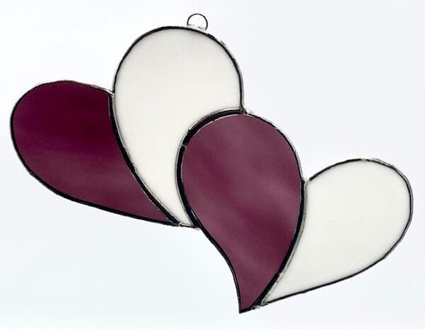 Stained Glass Double Hearts - Image 4