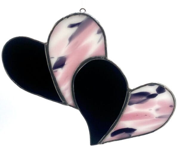 Stained Glass Double Hearts - Image 5