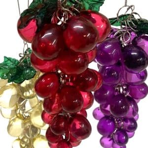 Hanging Glass Grapes